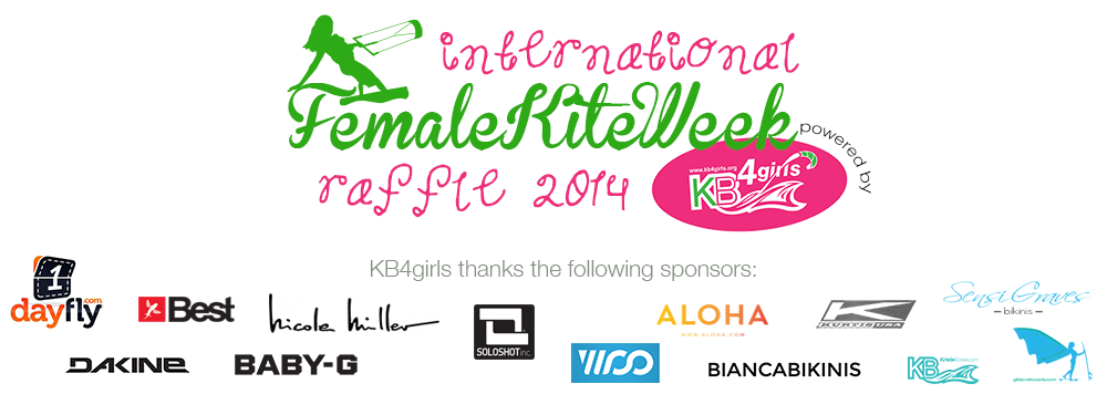 KB4Girls raffle for International Female Kite Week