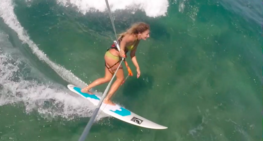 how do you cheer yourself up? …on kiteboarding