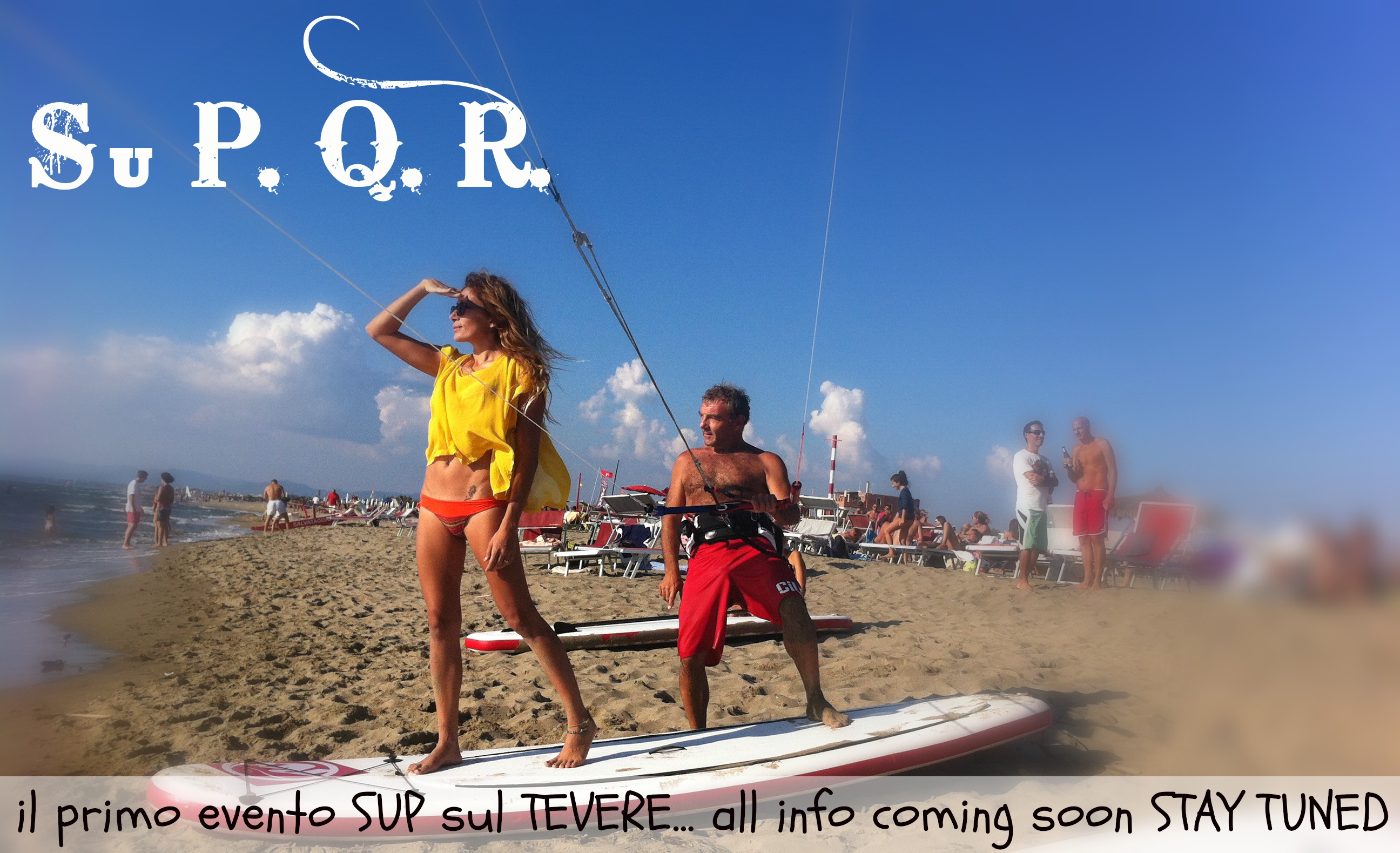 SuP.Q.R. first SUP event in Rome