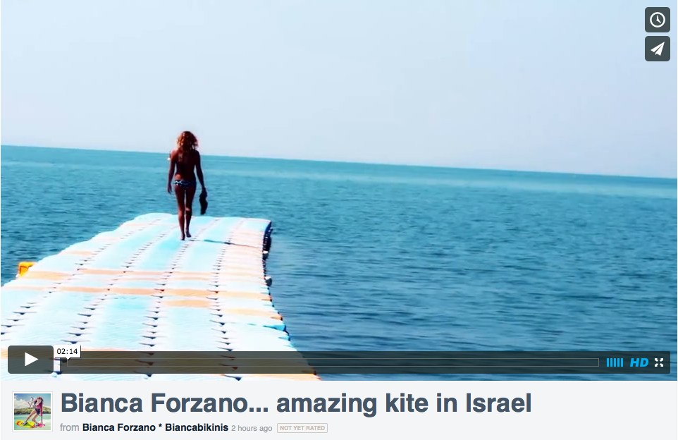 Amazing kite in Israel